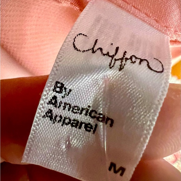 Cute Chiffon Camisole-Med-Never Used. Great to wear w/jeans, by American Apparel - Picture 6 of 11